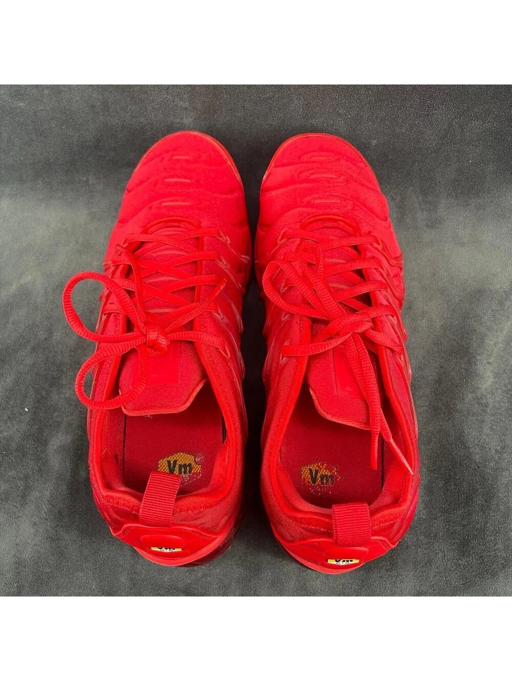 Nike Air VaporMax Plus Men’s Size 11 University Red Triple Red CW6973-600